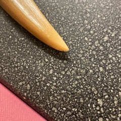 イ2512-012 水牛の角 置き物 ベージュ キズ汚れ有りの画像