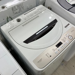 安心の6ヶ月保証つき！ SHARP 全自動洗濯機　【トレファク堺福田店】の画像