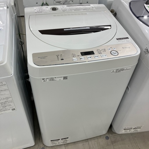 安心の6ヶ月保証つき！ SHARP 全自動洗濯機　【トレファク堺福田店】