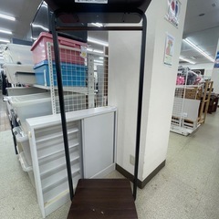 リユースのサカイ東金店 キャスター付き ハンガーラック TJ16459の画像