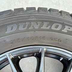 【美品】✨ダンロップ製 16インチ　スタッドレスタイヤの画像