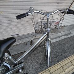 [BRIDGESTONE]Albelt(アルベルト)L型 26吋シティサイクル アルミ/内装5段/点灯虫/スパークシルバーの画像