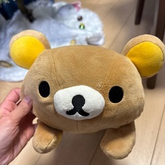 リラックマ　ティッシュカバーの画像