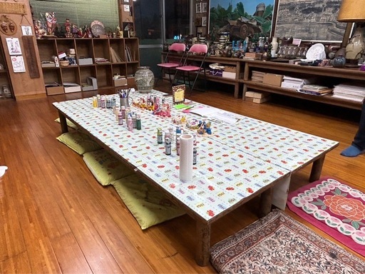 大型ローテーブル／作業台・展示台にも◎ (425rina.) てだこ浦西の