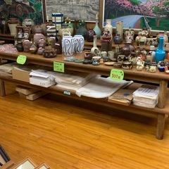 大型ローテーブル／作業台・展示台にも◎の画像