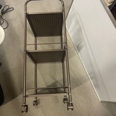 パンチングラック キャスター付き 3段 GPR45-3 幅43×奥行き31.5×80cm ラック キッチ ンラック カラー シェルフ 収納の画像