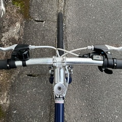 ＜整備済・美品車＞WEEKENDBIKES（ウィークエンドバイクス） クロスバイク シマノ7段変速 ネイビーの画像