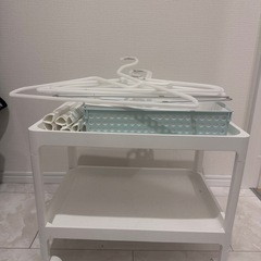 【ニトリ カナスタ 隙間収納ラック 】付属品付き 1000円の画像