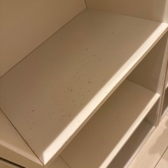 カラーボックス白3個の画像