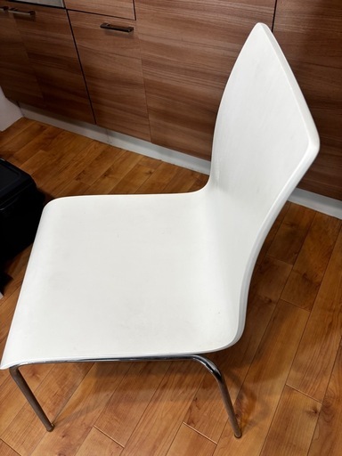 値下げ　NOCEダイニングチェア　白黒　4脚セット