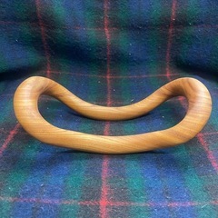 ウェーブストレッチリング　欅　けやき　木製　ストレッチの画像