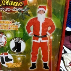 メンズ　サンタコスチューム　6点セットの画像