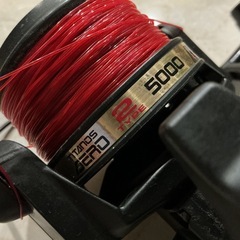 投げ釣り専用🎣スピニングリールSHIMANOシマノTITANOSチタノスAERO5000エアロ赤•黒の画像