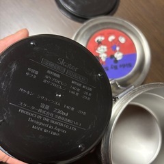 保温弁当箱2個・箸スプーンセット　の画像