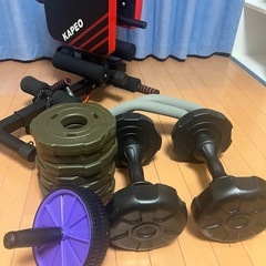 トレーニンググッズ　まとめて
の画像