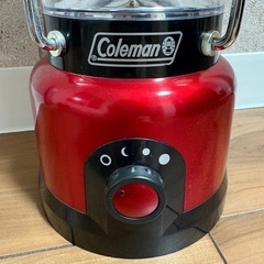 コールマン　Coleman LEDランタン　赤　電池付き　稼働の画像