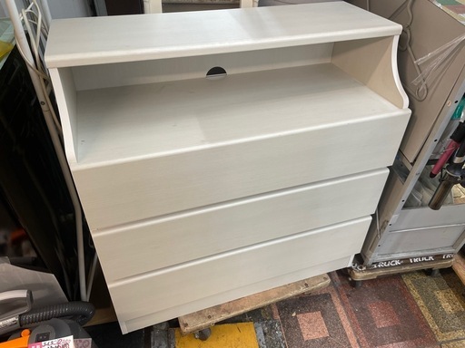 【中古】美品　3段引き出し　収納家具【E1201IL】
