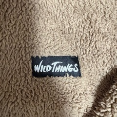 WILD THINGS フリースジャケット M ベージュの画像