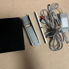 任天堂 Wii一式ブラックの画像