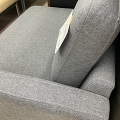 ローソファ　布製　グレーの画像