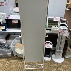 【中古】スタンドミラー　　姿見　ライトベージュ【E1201IL】の画像