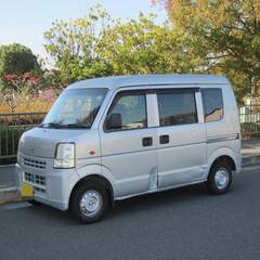 車検２年付き　エブリイ　バン　DA64V　軽バン　シルバー　配達　配送　軽貨物　運搬の画像