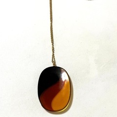 べっ甲　鼈甲　本鼈甲　ネックレスの画像