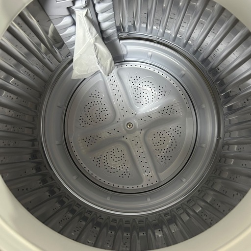 【2024年製・美品】 SHARP 全自動洗濯機 ES-GE6H-N 6.0kg