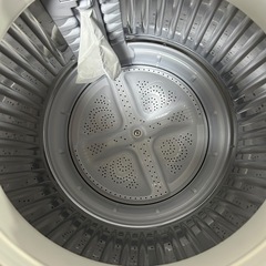 【2024年製・美品】 SHARP 全自動洗濯機 ES-GE6H-N 6.0kgの画像