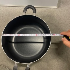 ダイヤモンドコート両手なべ、28cm／IH・ガス対応。の画像