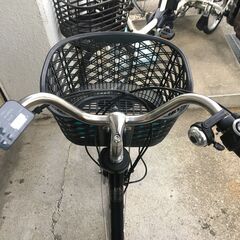 地域限定送料無料　パナソニック　ビビ　DX　13,2AH　子供乗せ　黒　パスウィズ　アシスタ　神戸市　電動自転車の画像