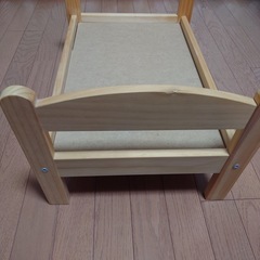 人形用のベッドの画像