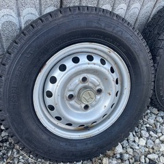 軽トラ・軽バン用　ホンダ　アクティ　純正　145R12 LT 6PR スチール　4本の画像