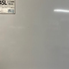 【中古】大阪引取限定　1ドア冷蔵庫　45リットル　2018年製【E1201IL】の画像