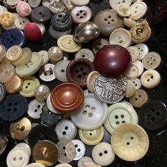 無料❣️色々ボタン手芸工作アートの画像