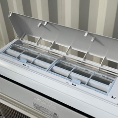 高年式！取付け可 ! !◇富士通 エアコン 10畳用 2025年 ノクリア 省エネ100V AS-V284R 高圧洗浄済み！保証付き！美品 ! !の画像
