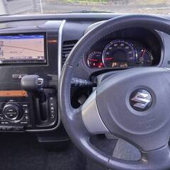 ★平成２１年ワゴンRステングレー５万円　車検なし現状販売保証なし　AT　ナビ付　早い者勝ちの画像