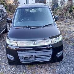 ★平成２１年ワゴンRステングレー５万円　車検なし現状販売保証なし　AT　ナビ付　早い者勝ちの画像