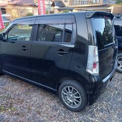 ★平成２１年ワゴンRステングレー５万円　車検なし現状販売保証なし　AT　ナビ付　早い者勝ちの画像