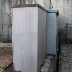 ヨドコウの中型物置　中古の画像