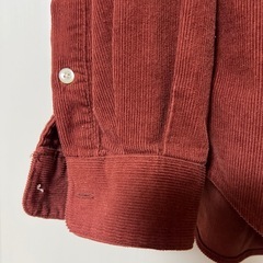 アーバンリサーチドアーズ　コーデュロイバンドカラーシャツの画像