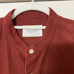 アーバンリサーチドアーズ　コーデュロイバンドカラーシャツの画像