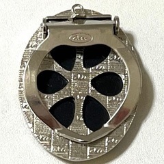 天然石　オニキス スカーフクリップ　スカーフ留めの画像