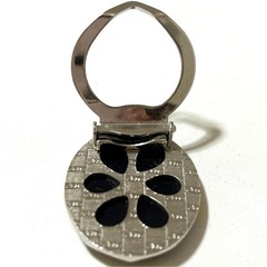 天然石　オニキス スカーフクリップ　スカーフ留めの画像