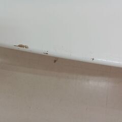 リユースのサカイ栃木店★ジモティ割あり★  テーブル ホワイト×ベージュ W137×D55×H40 クリーニング済み TC11796の画像