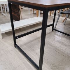 J1861　【リユースのサカイ柏店】　IRIS OHYAMA　アイリスオーヤマ　PCデスク　PCDES-100　ブラウン　クリーニング済み　新品参考価格8,980円の画像