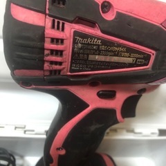 ②マキタ18vインパクトドライバTD146DX2中古美品オリジナルハウジングの画像