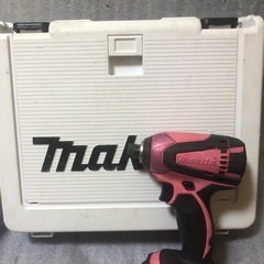 ②マキタ18vインパクトドライバTD146DX2中古美品オリジナルハウジングの画像