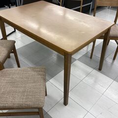 ★リユースのサカイ千葉中央店★  ダイニングテーブル＆椅子4脚SET 不明  動作確認／クリーニング済み TC5580の画像