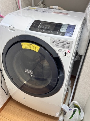 HITACHI ドラム式 洗濯機 10kg BD-SG100BL形 日立電気洗濯乾燥機 2017